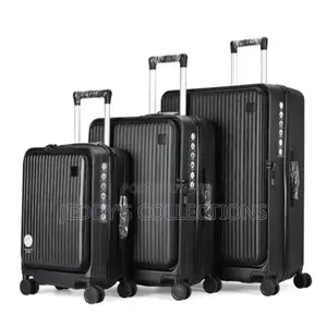 3in1 Expandable Trolley Luggage With Front Open and a Laptop Capacity