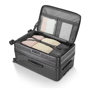 3in1 Expandable Trolley Luggage With Front Open and a Laptop Capacity