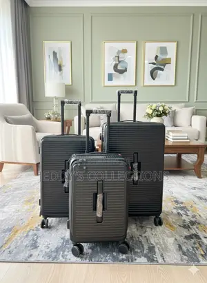 3in1 Expandable Trolley Luggage With Front Open and a Laptop Capacity