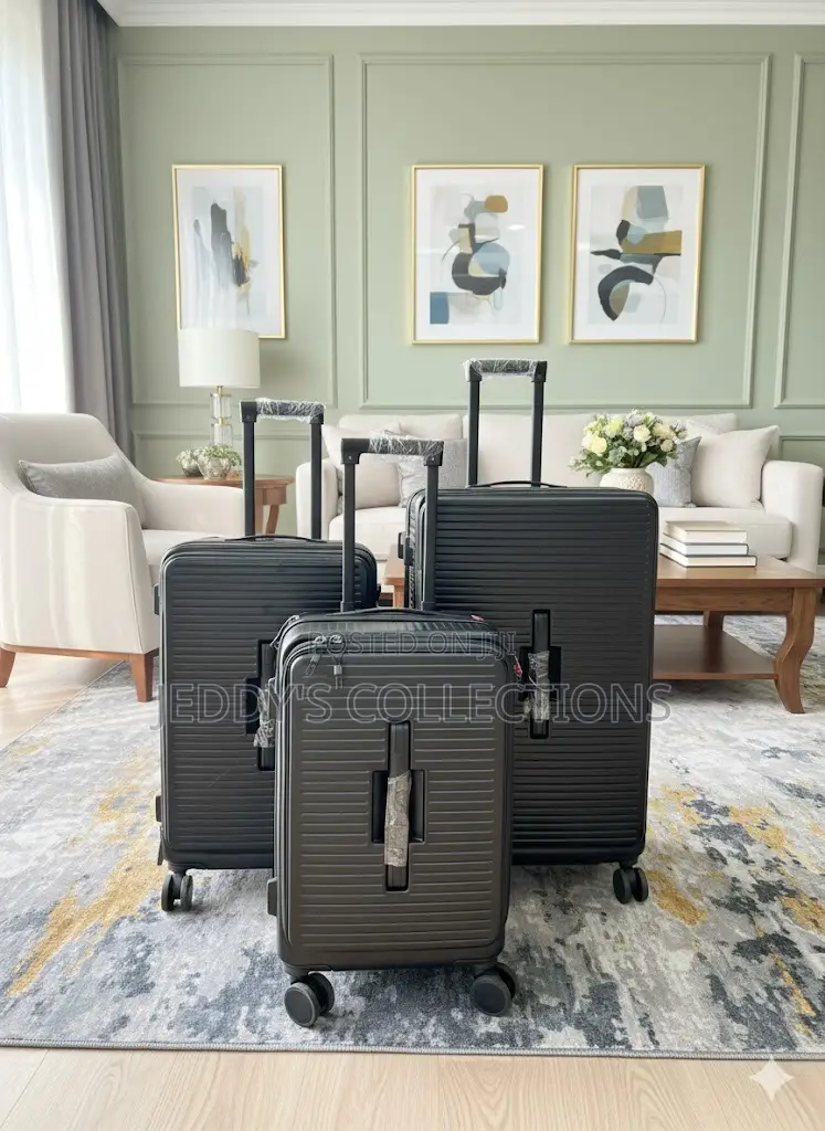 3in1 Expandable Trolley Luggage With Front Open and a Laptop Capacity