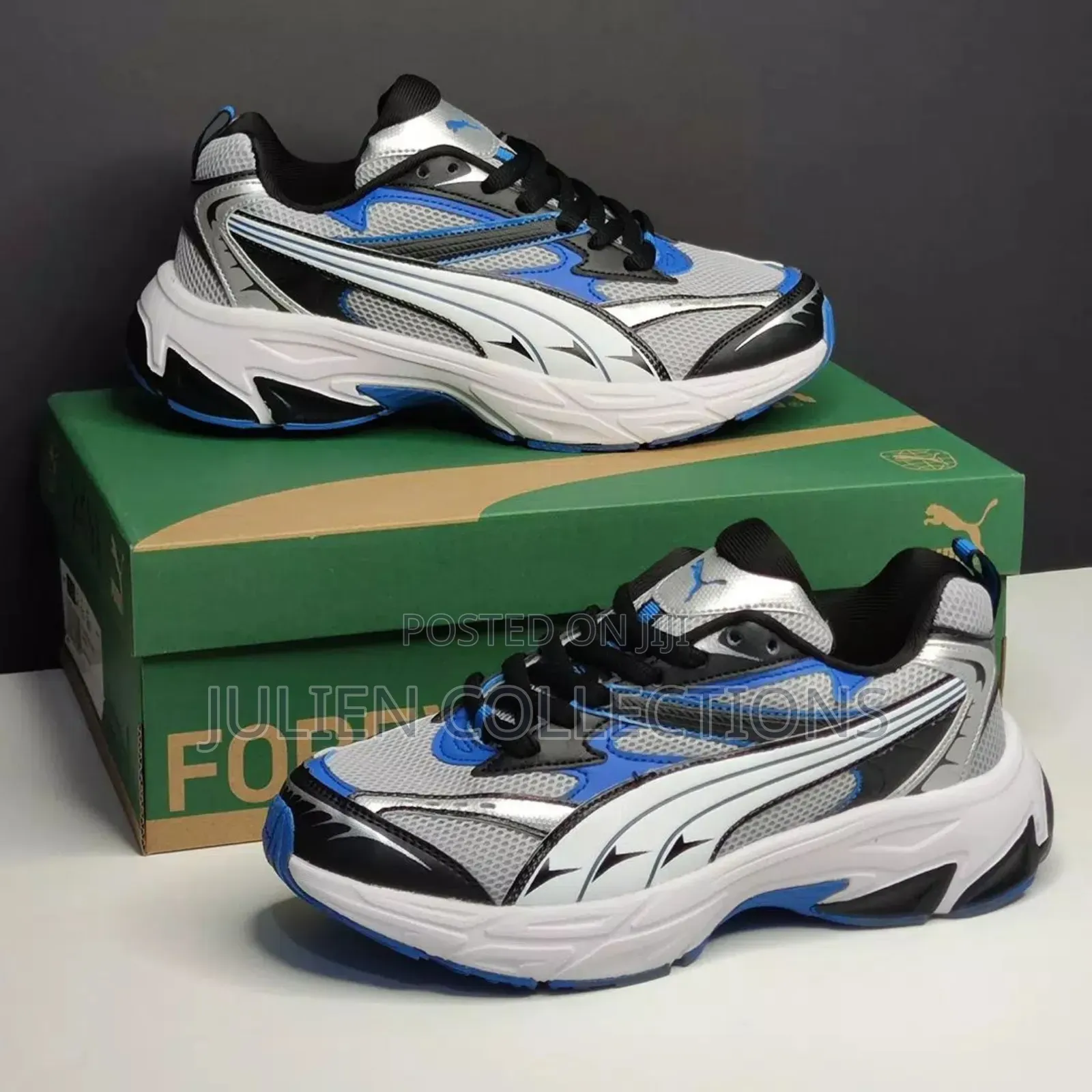 Puma Morphic Og White Blue N Black