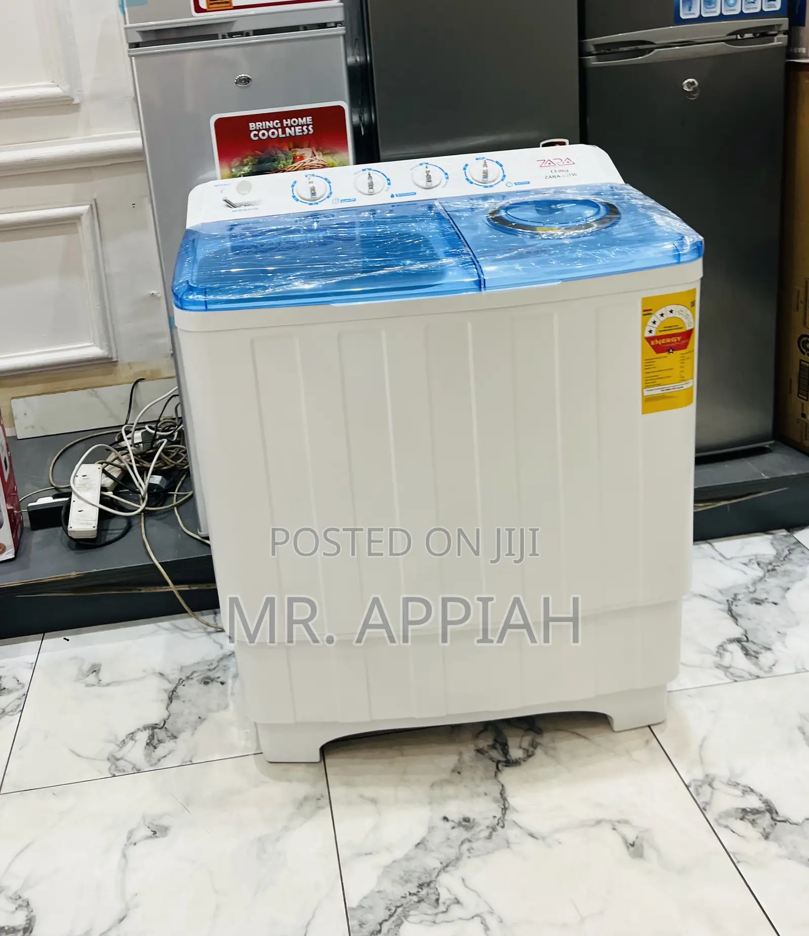 Newly in Stock Zara-11tw Semi-Auto Top Load Washing Machine 