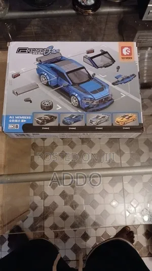 Sembo Ford Mustang Dark Horse - Lego Compatible (379pcs)