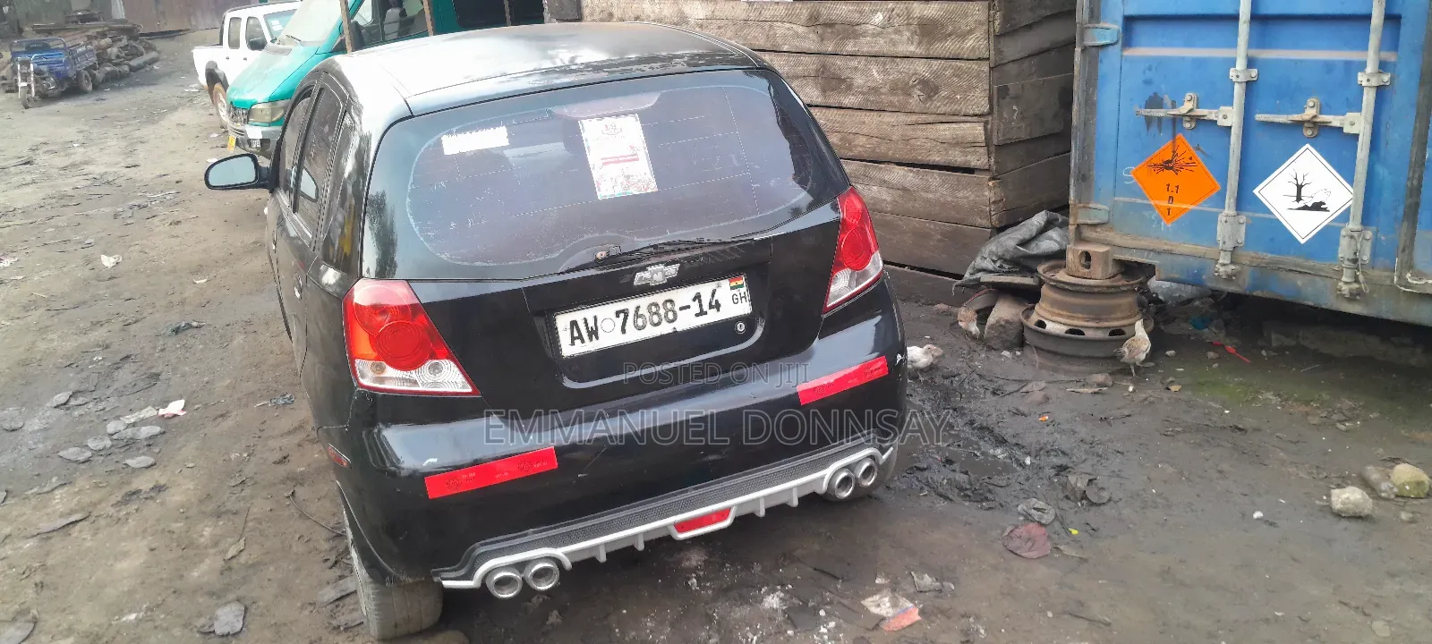 Chevrolet Aveo 2008 Black