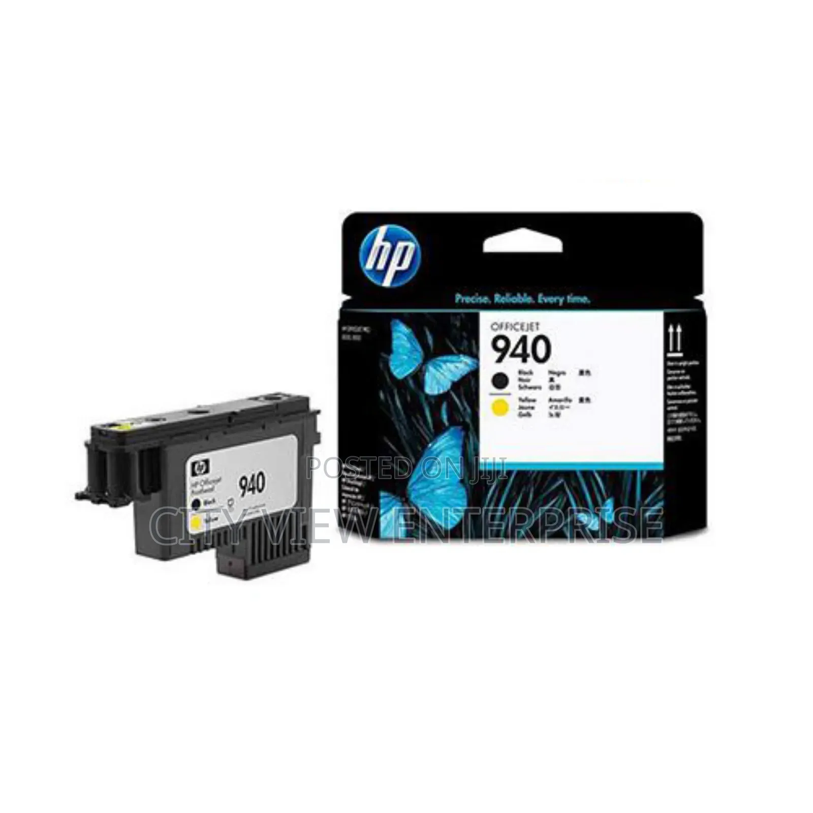 Hp Ink Officejet Black And Yellow