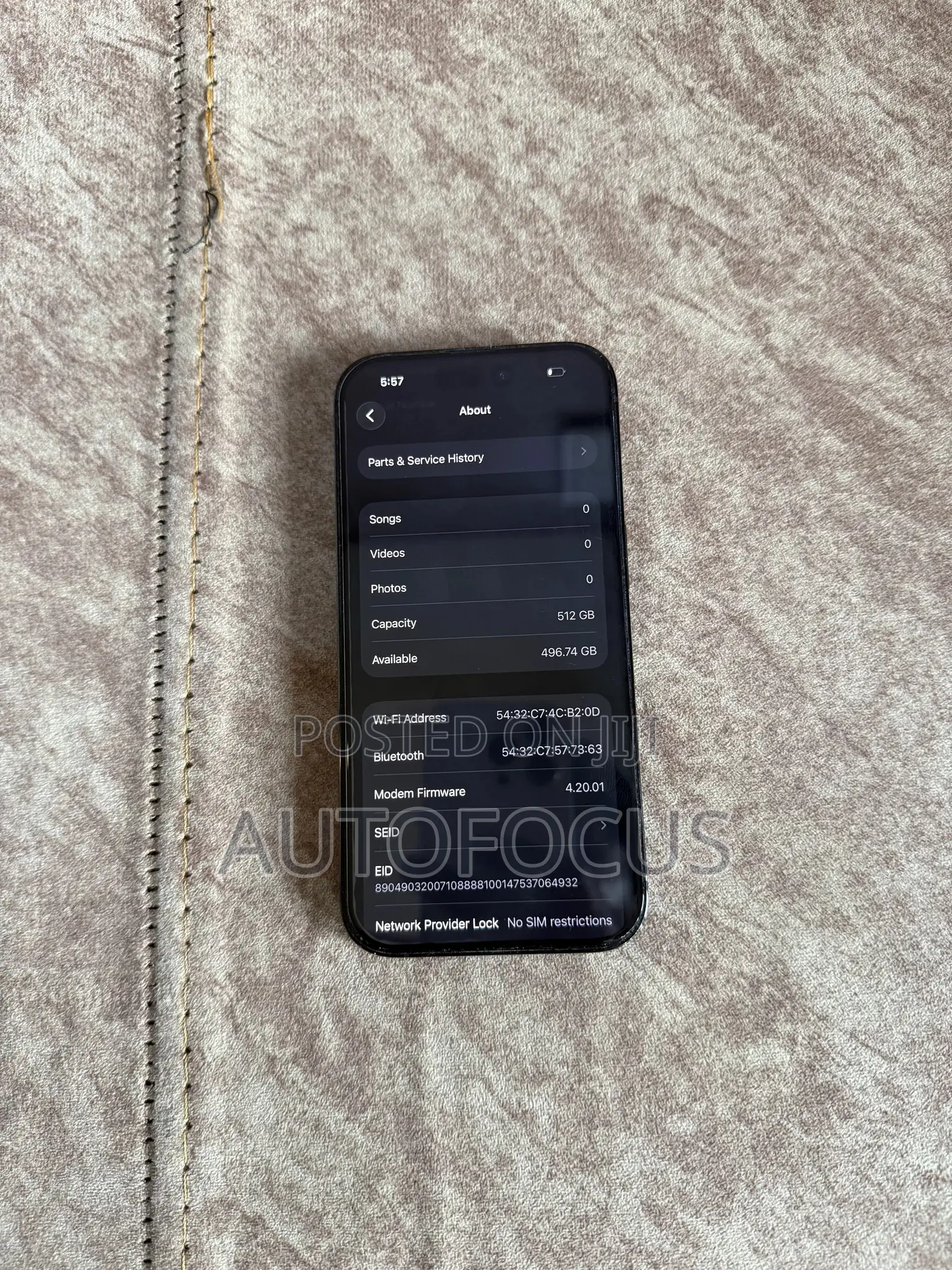 Apple iPhone 14 Pro 512 GB Black