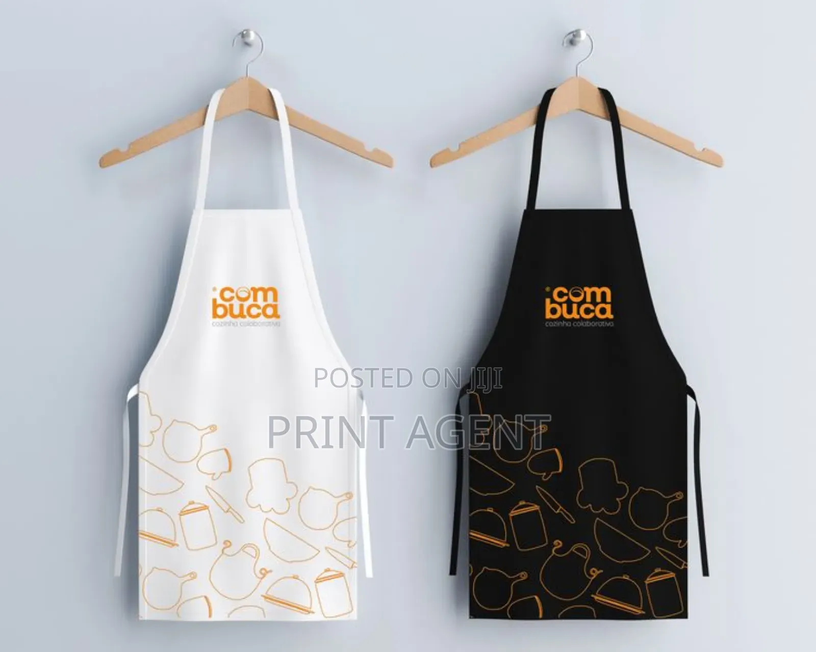 We Print On T Shirts, Reflectors , Aprons, Paper Bags ,Caps Etc