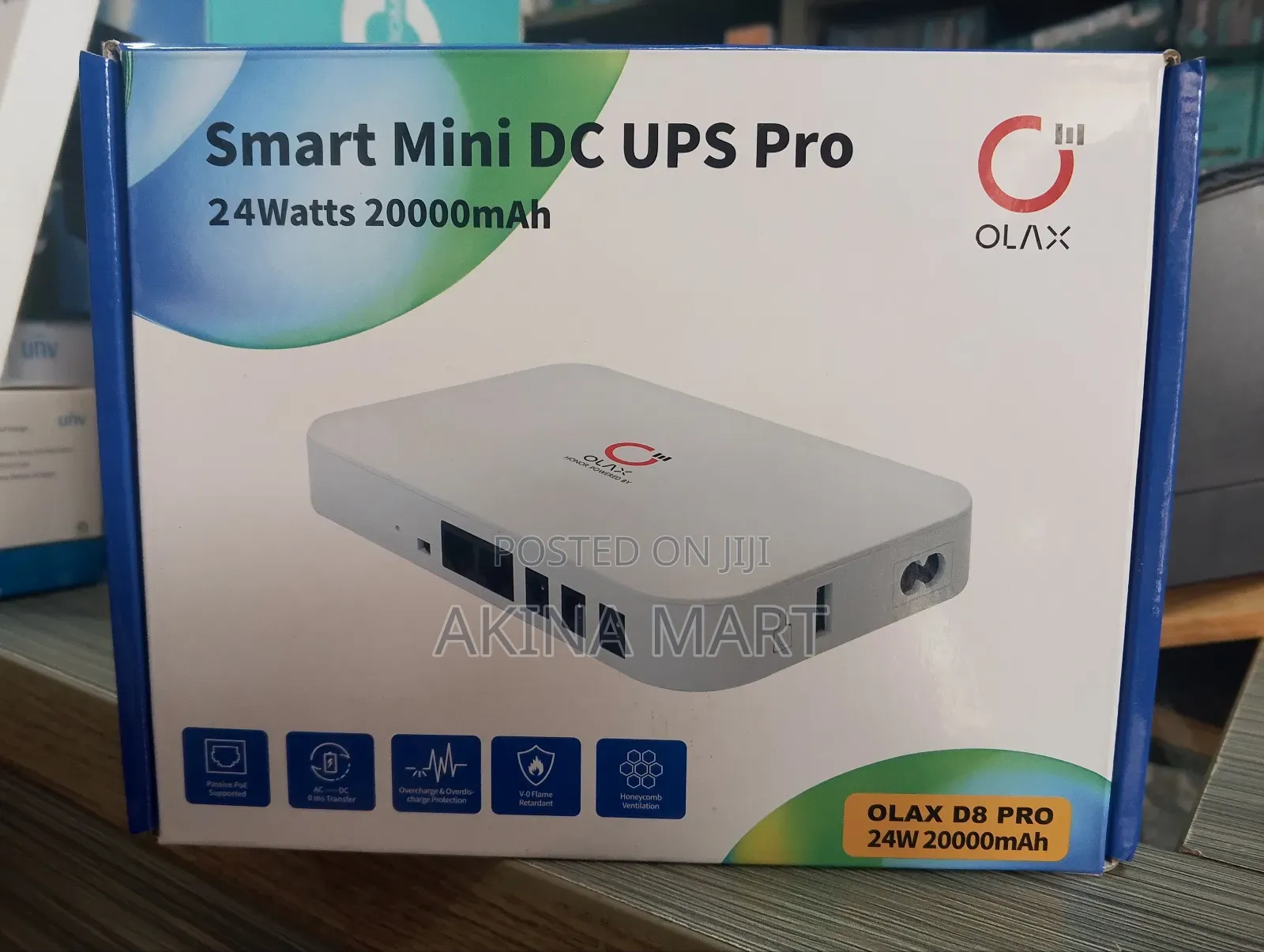 Olax Smart Mini Dc Ups 24w 20000mah