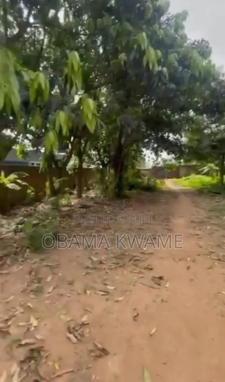 Roadside Land for Sale at Kwabenya on the Main Road to Pokuase