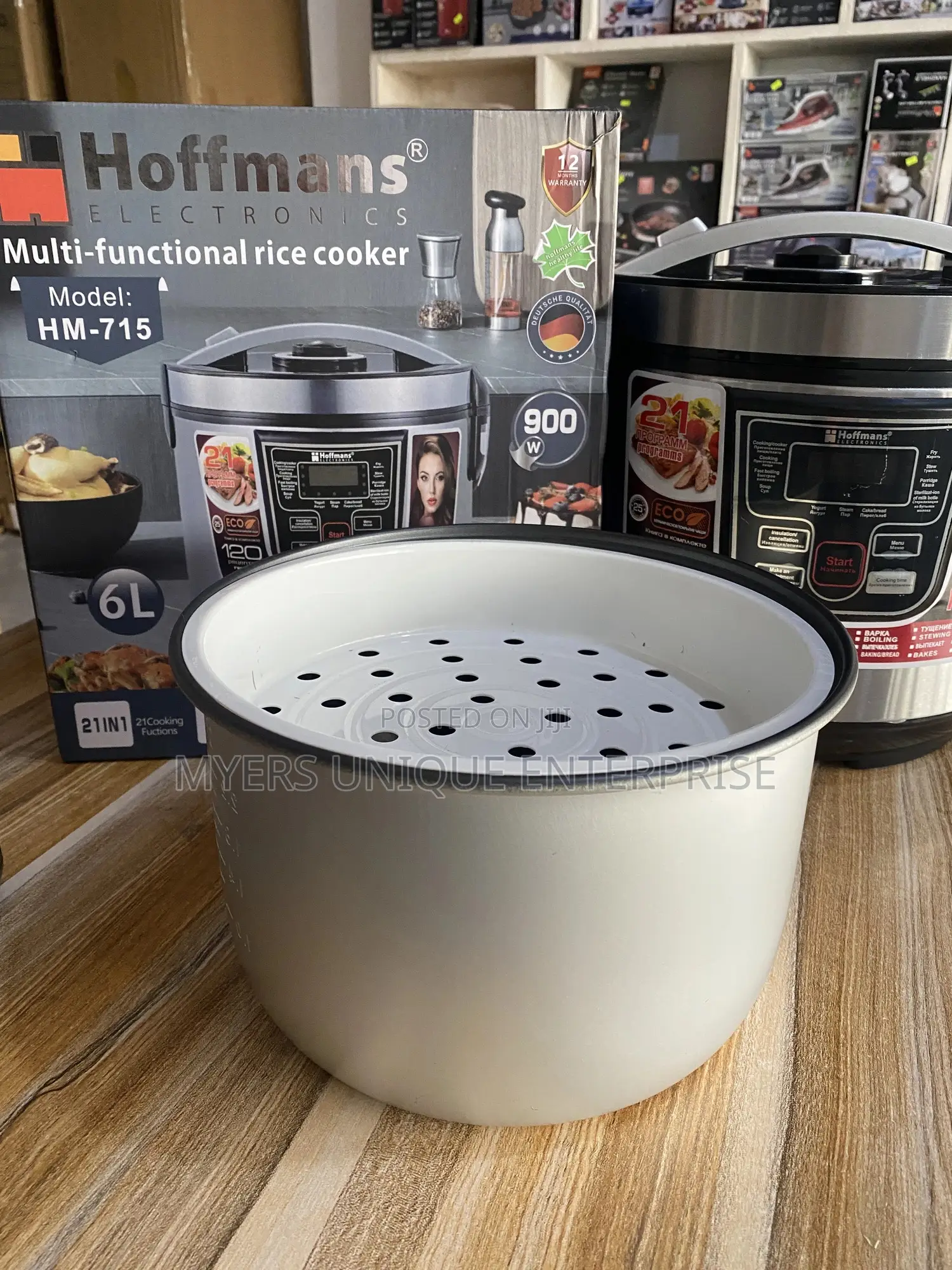 Hoffmans 6l Multichef 14in1 Functions Rice Cooker