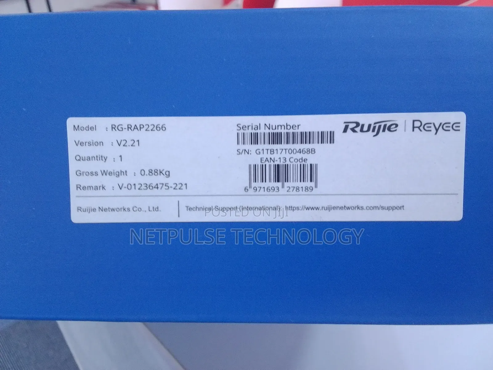 Ruijie Ax3000 Dual-Band Ceiling Access Point
