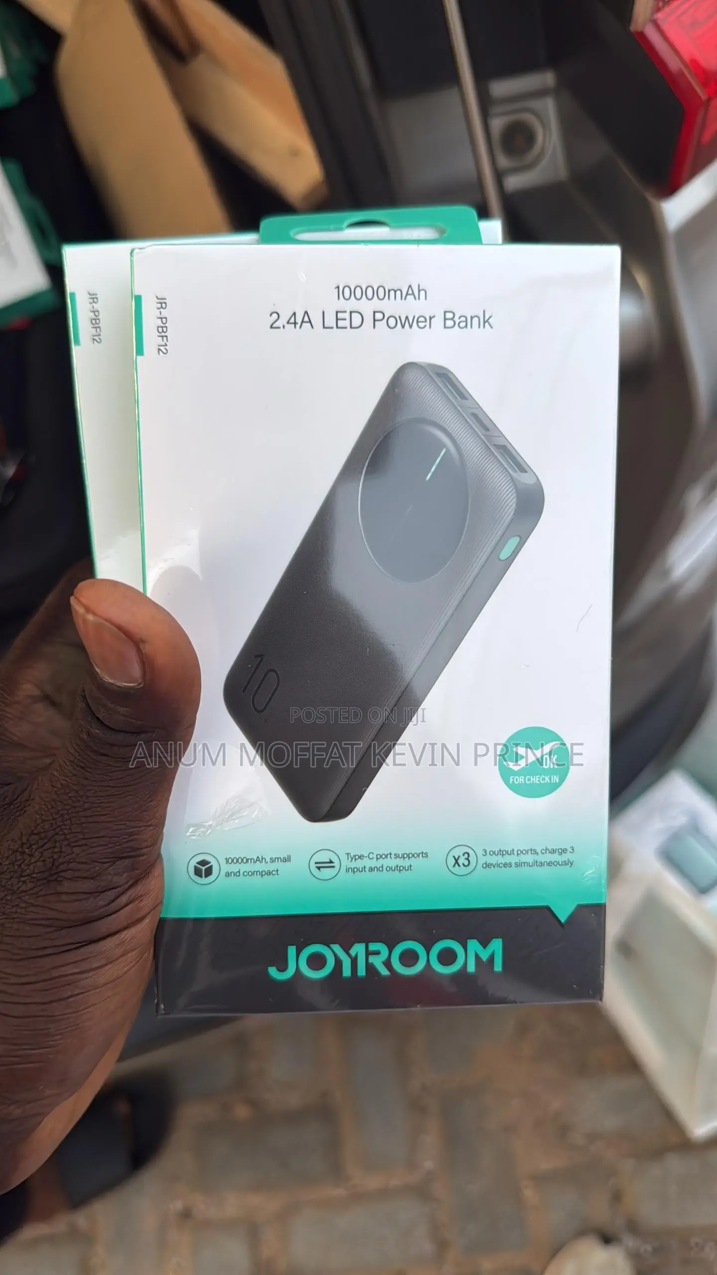 10000mah 2.4a Led Power Bank