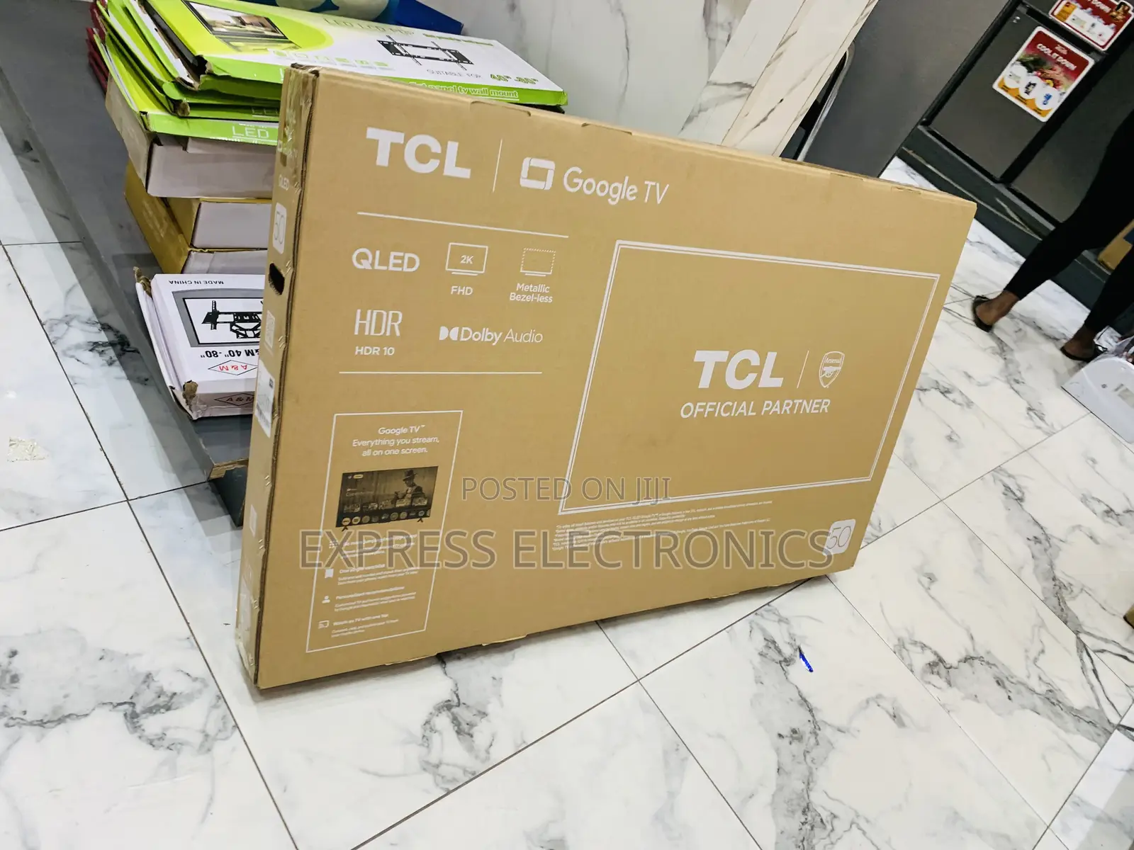 Brand New TCL 50”Qled Smart Ande Tv TCL-50s5k TCL