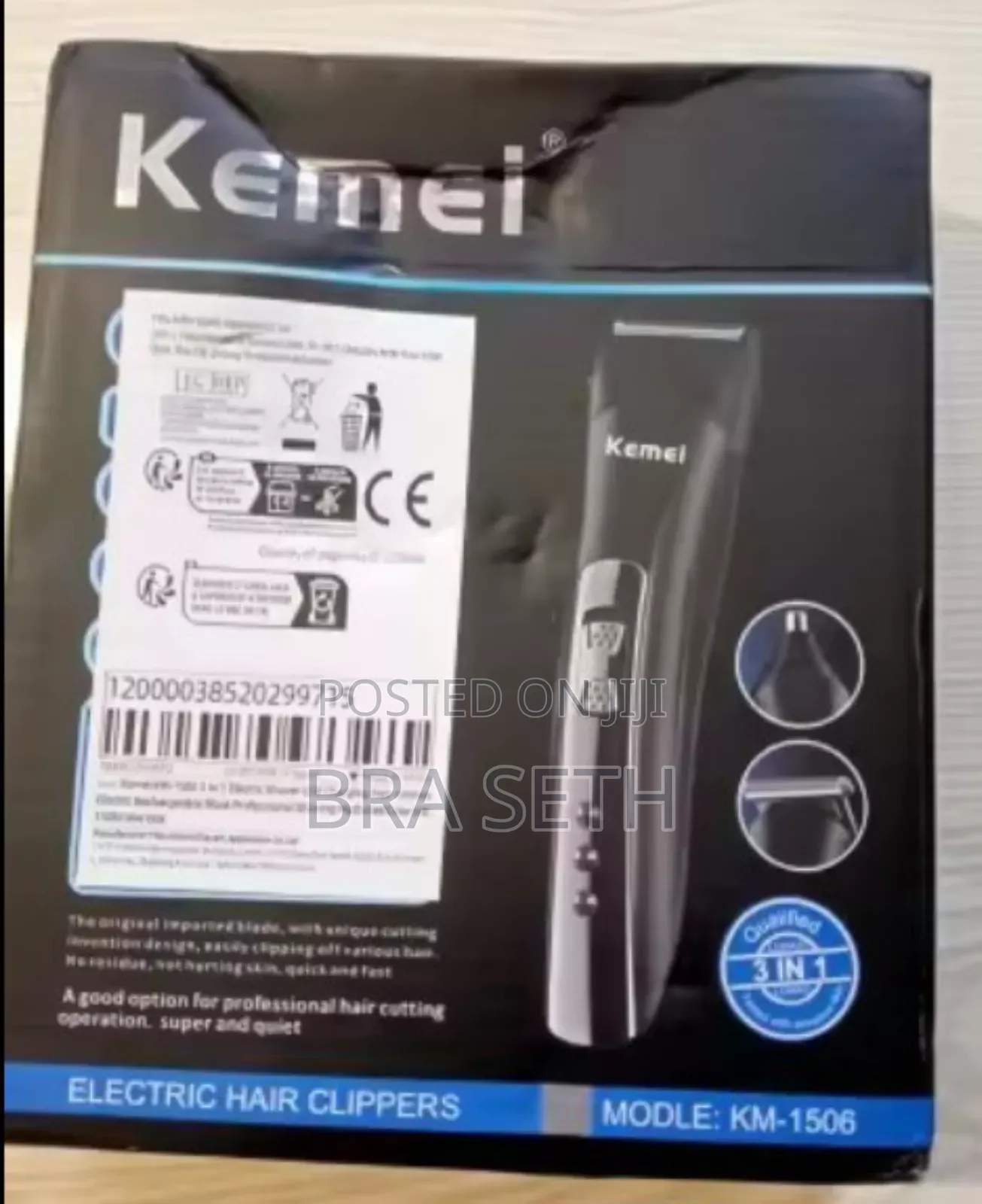 Original Kemei 3 in 1 Clipper