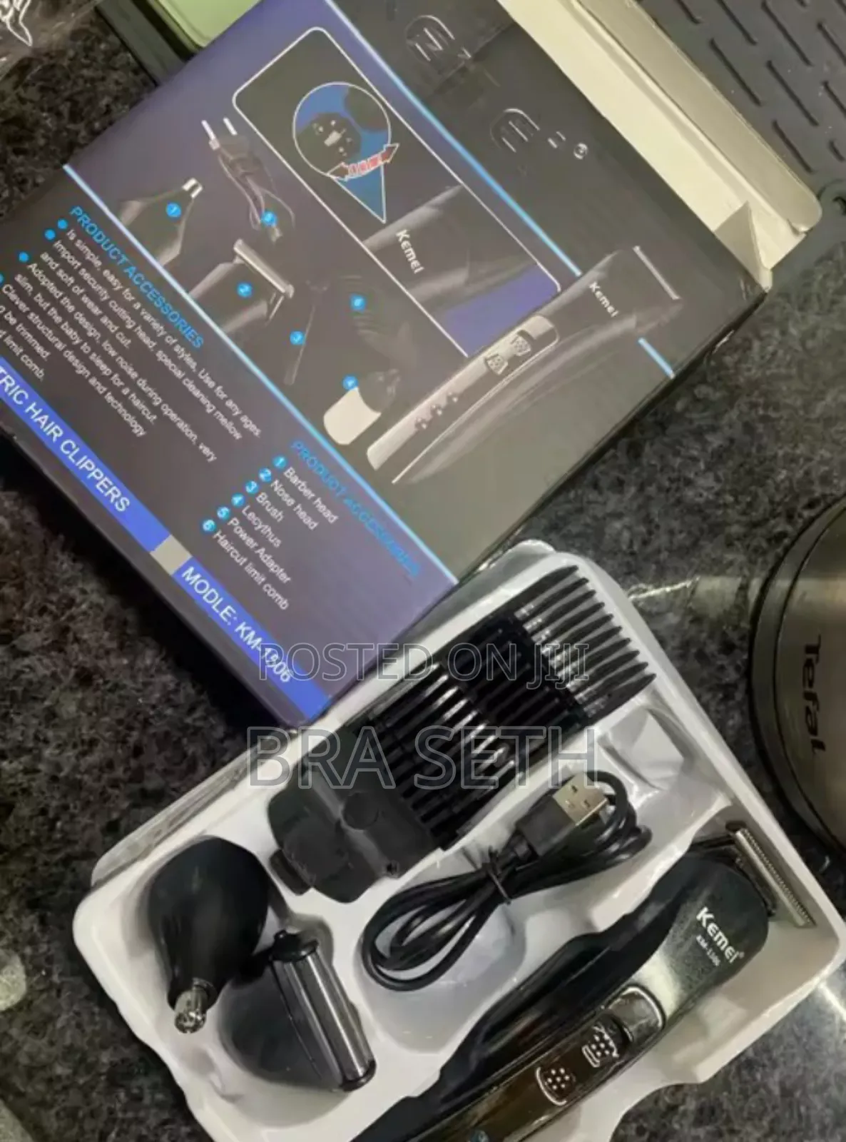 Original Kemei 3 in 1 Clipper