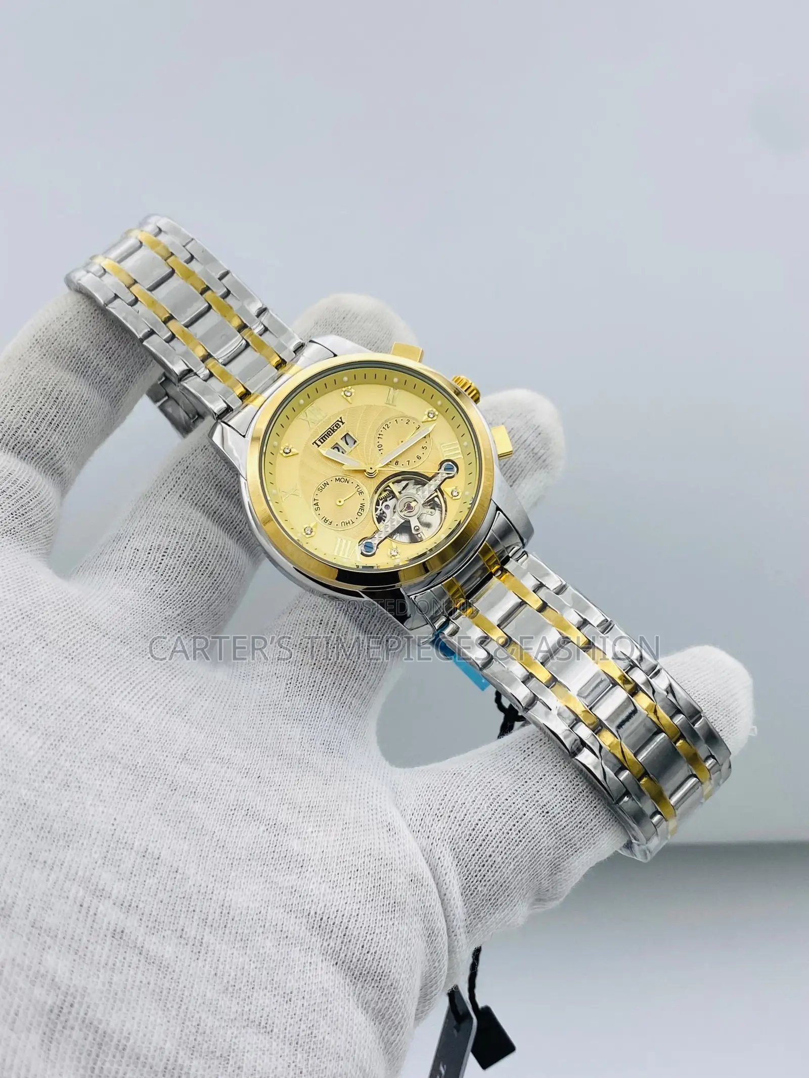 Timekey Engine Chain Watches