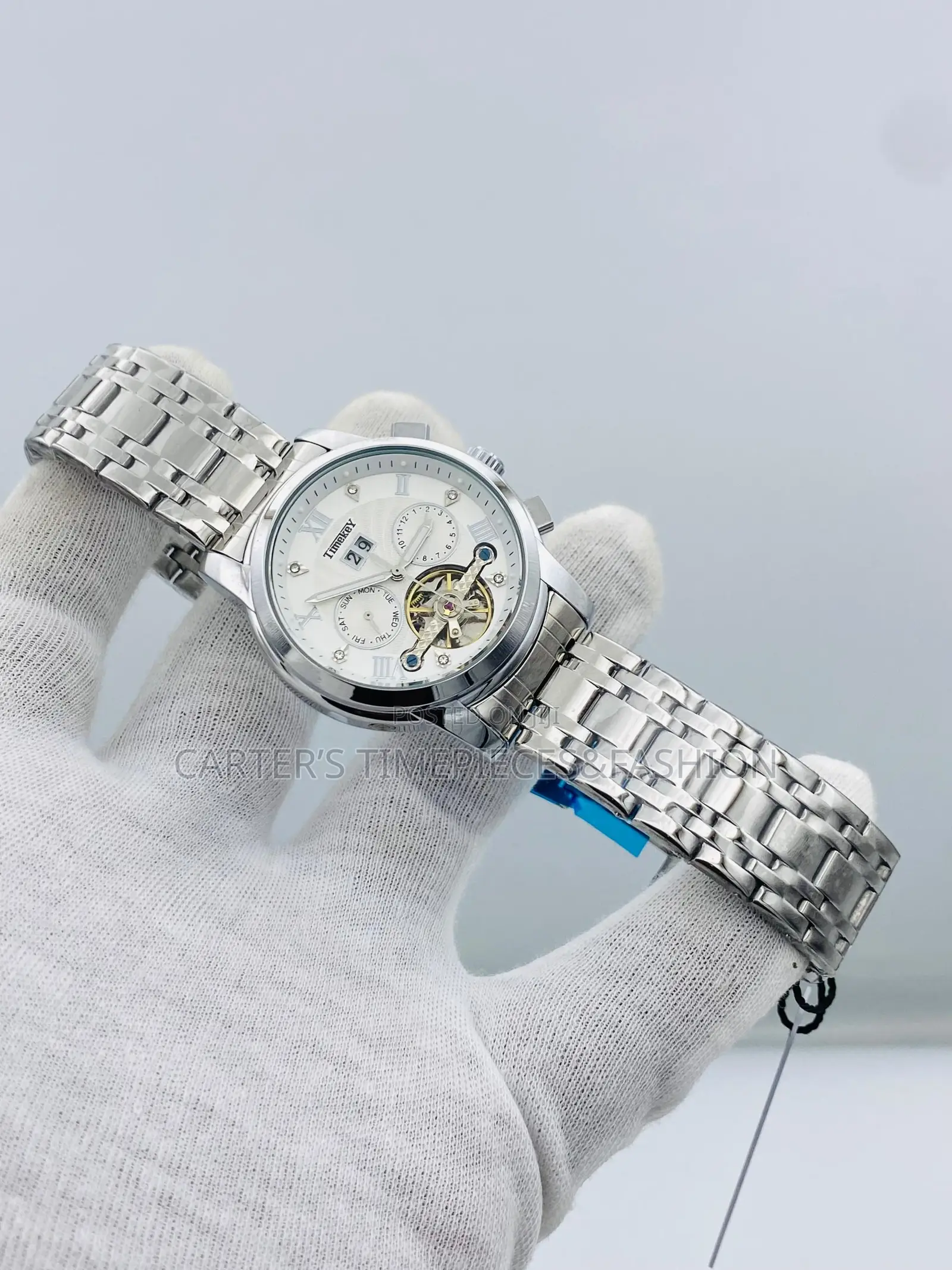 Timekey Engine Chain Watches