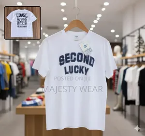 Men's Casual Letter Graphics Round Neck Shirt