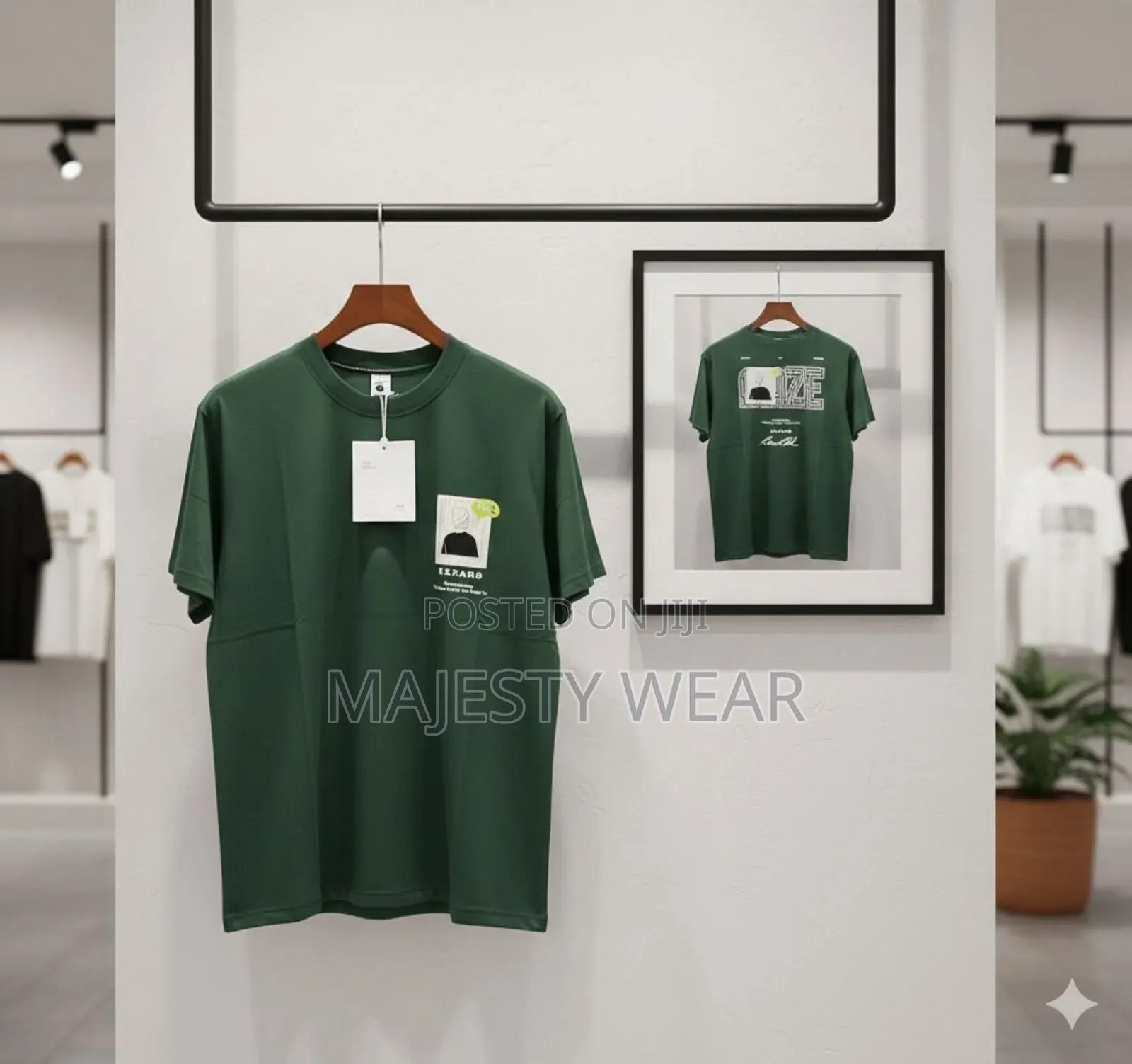 Men's Neck Short Shirt for Men
