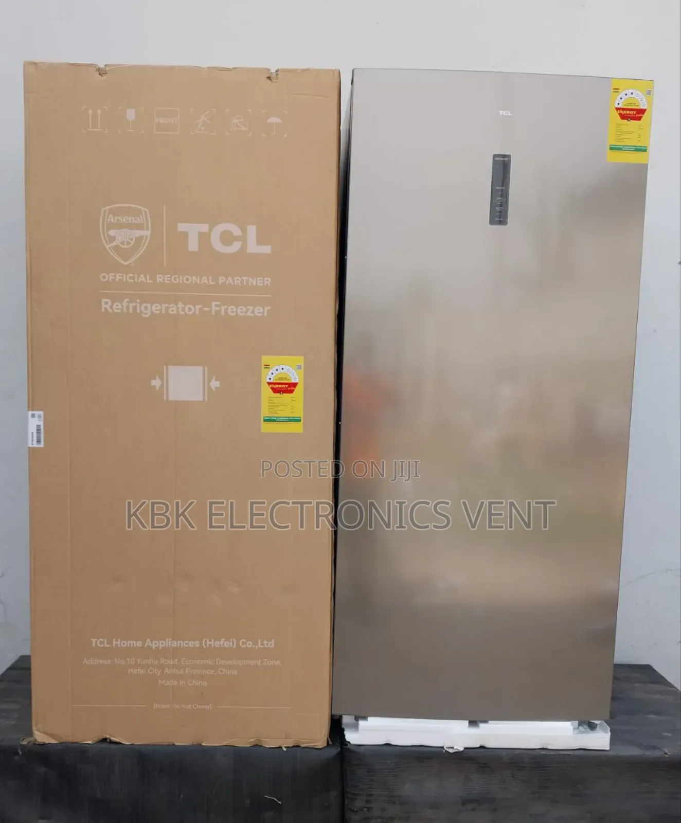 Tcl 600liters Single Door Refrigerator