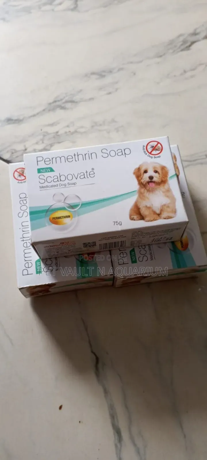 Scabovate Medicated Soap for Pets