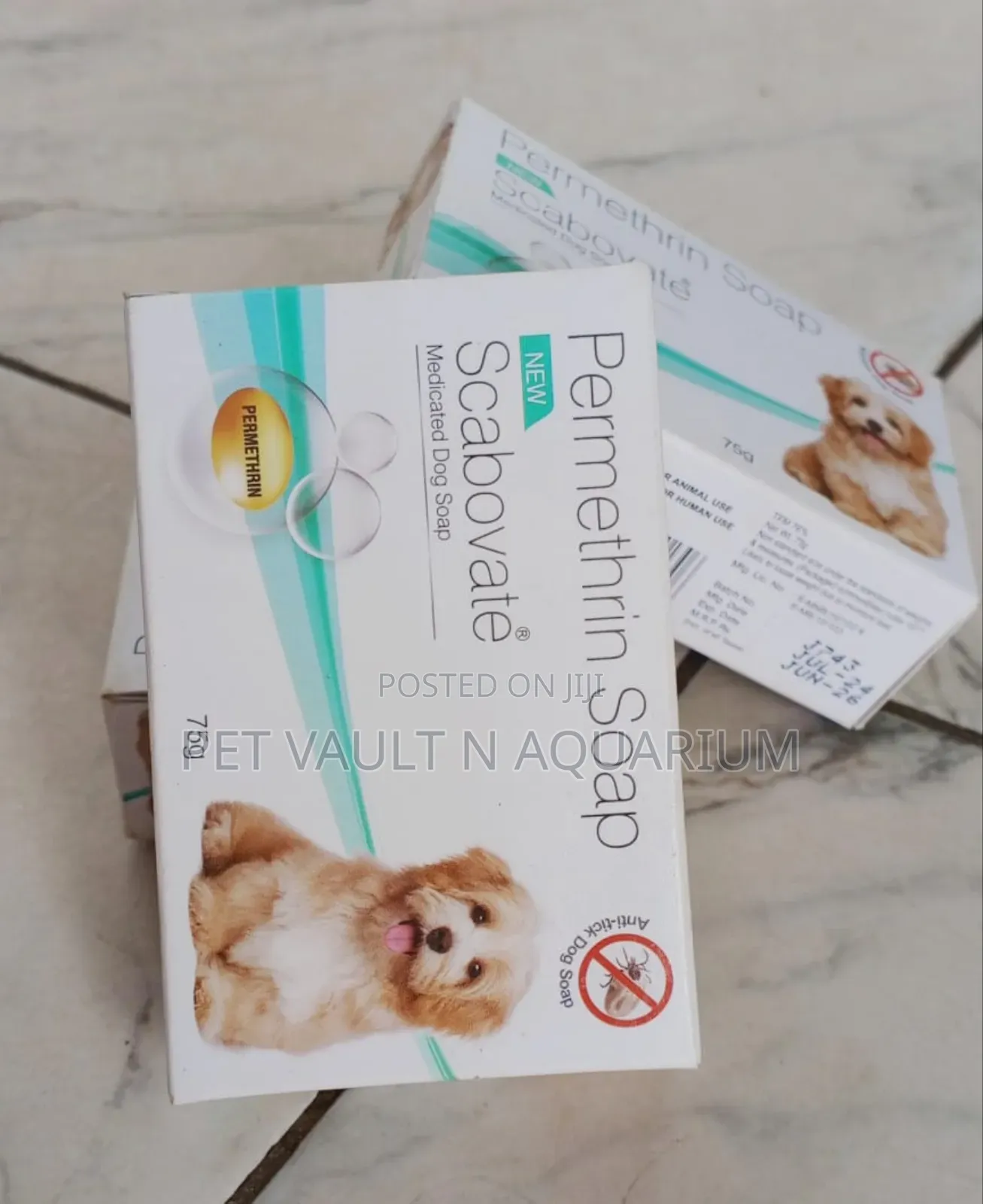 Scabovate Medicated Soap for Pets