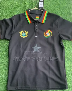 Quality Ghana Black Star Polo Shirt – Stylish Unique Design