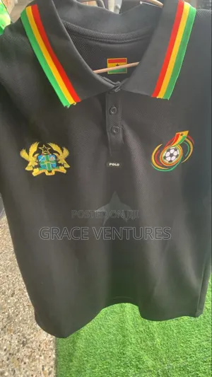 Quality Ghana Black Star Polo Shirt – Stylish Unique Design