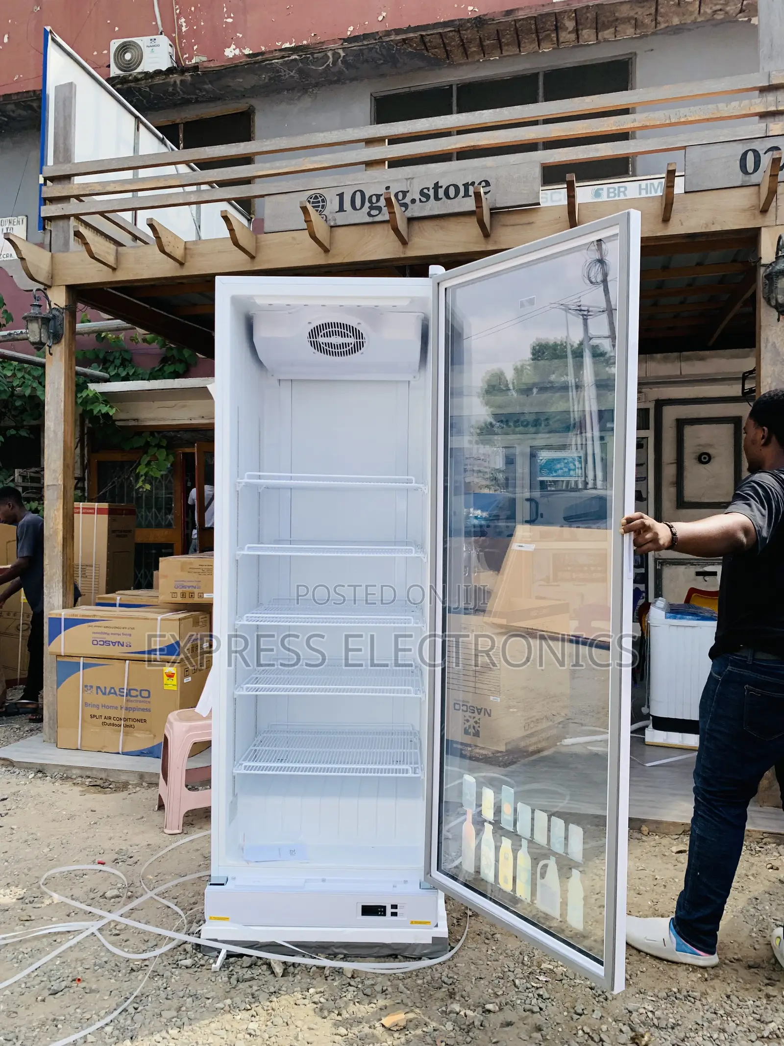 Call and Order Zara-600dfg Zara Display Fridge 591 Itr Single Door