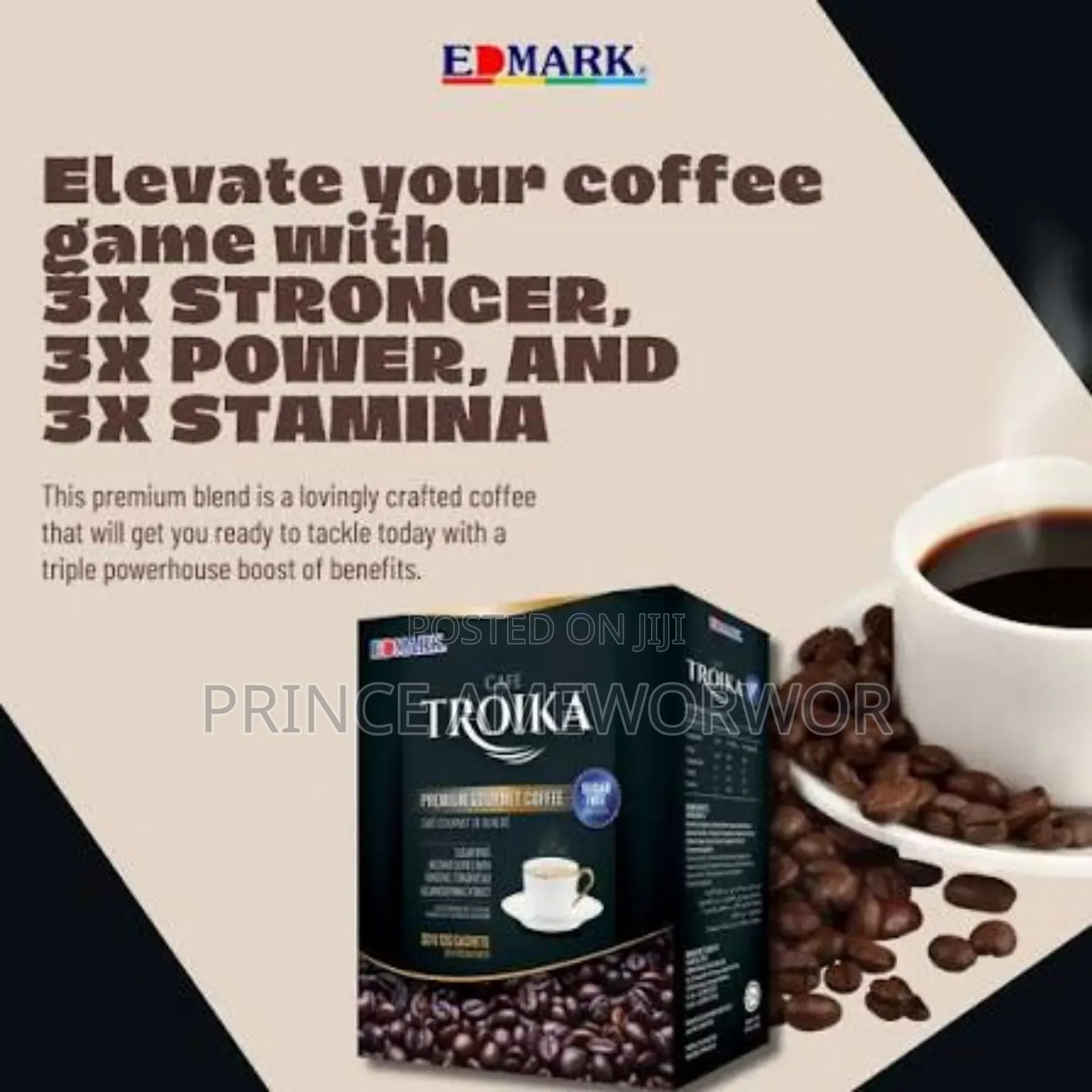 Edmark Troika Coffee | Boost Energy, Stamina Immunity