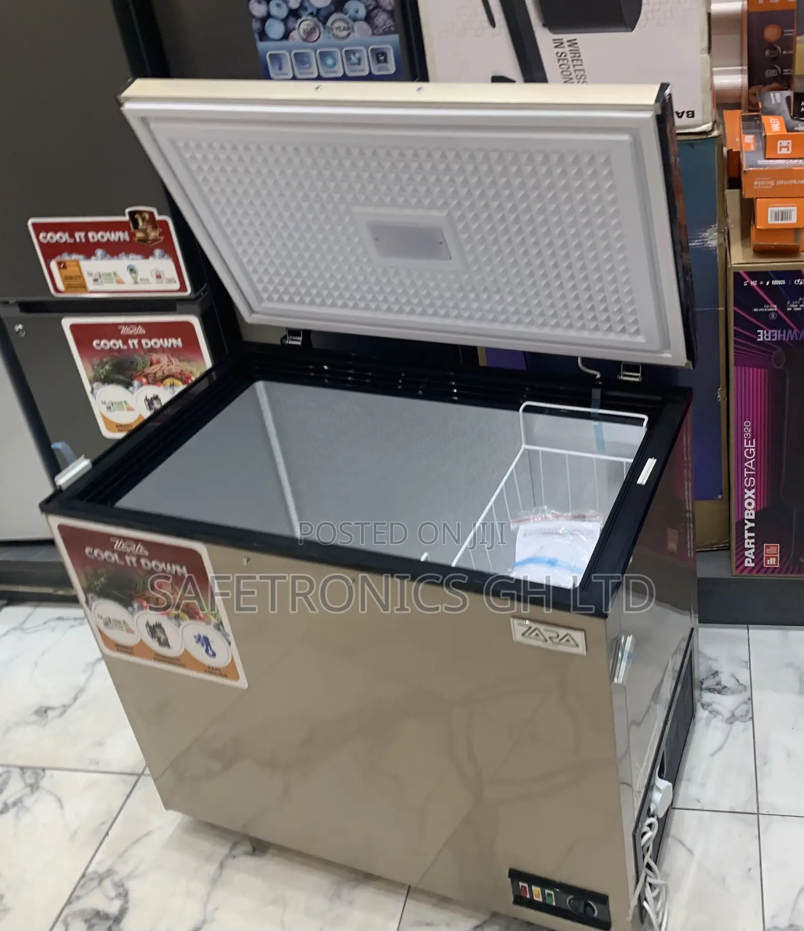 Adorable Net Gold 238 Liters Singledoor Zara-300flg Freezer
