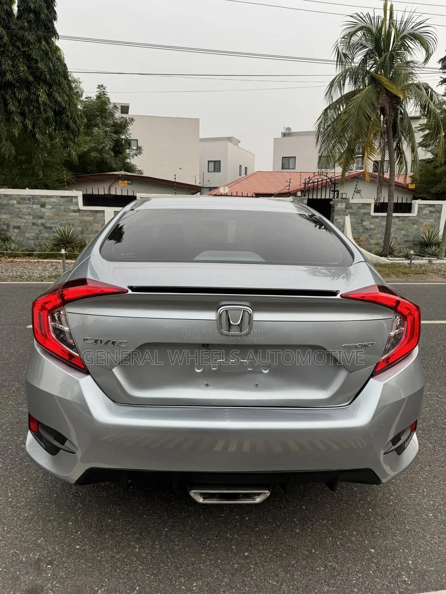 Honda Civic Sport Sedan 2019 Silver