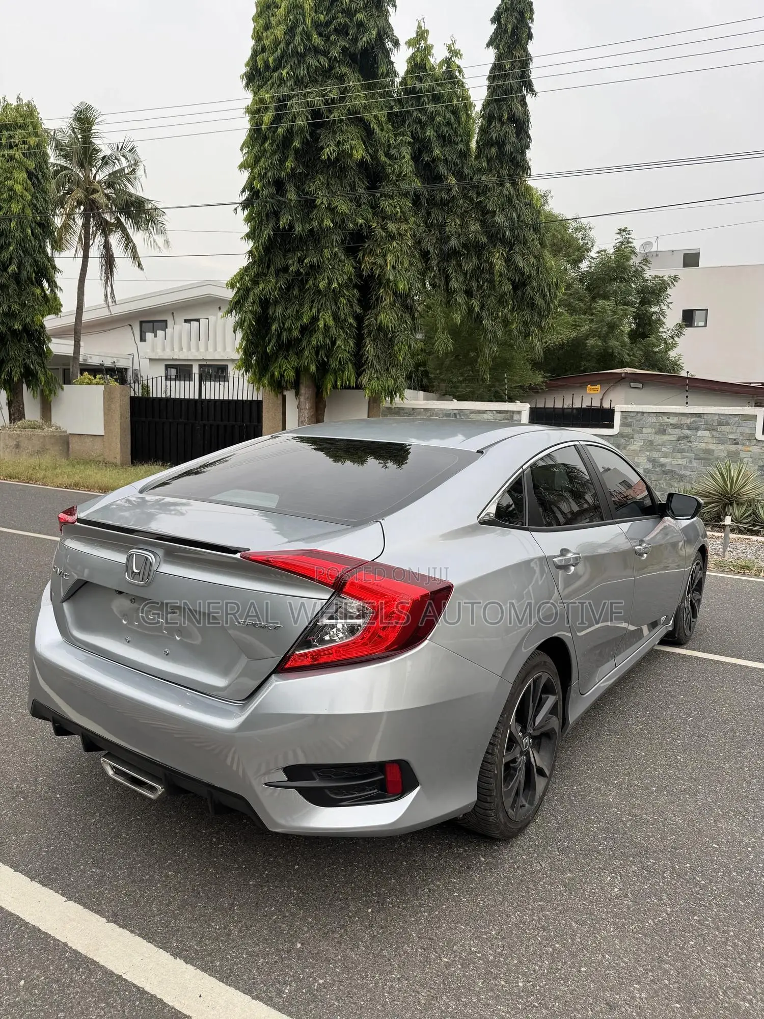Honda Civic Sport Sedan 2019 Silver