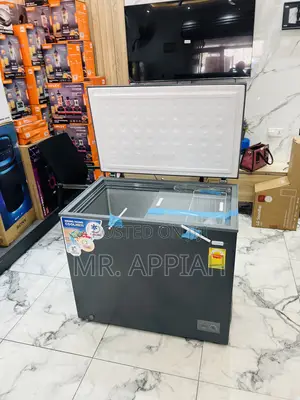 Get Affordable Nasco-Nas300 250l Electric Chest Freezer(Gray) 