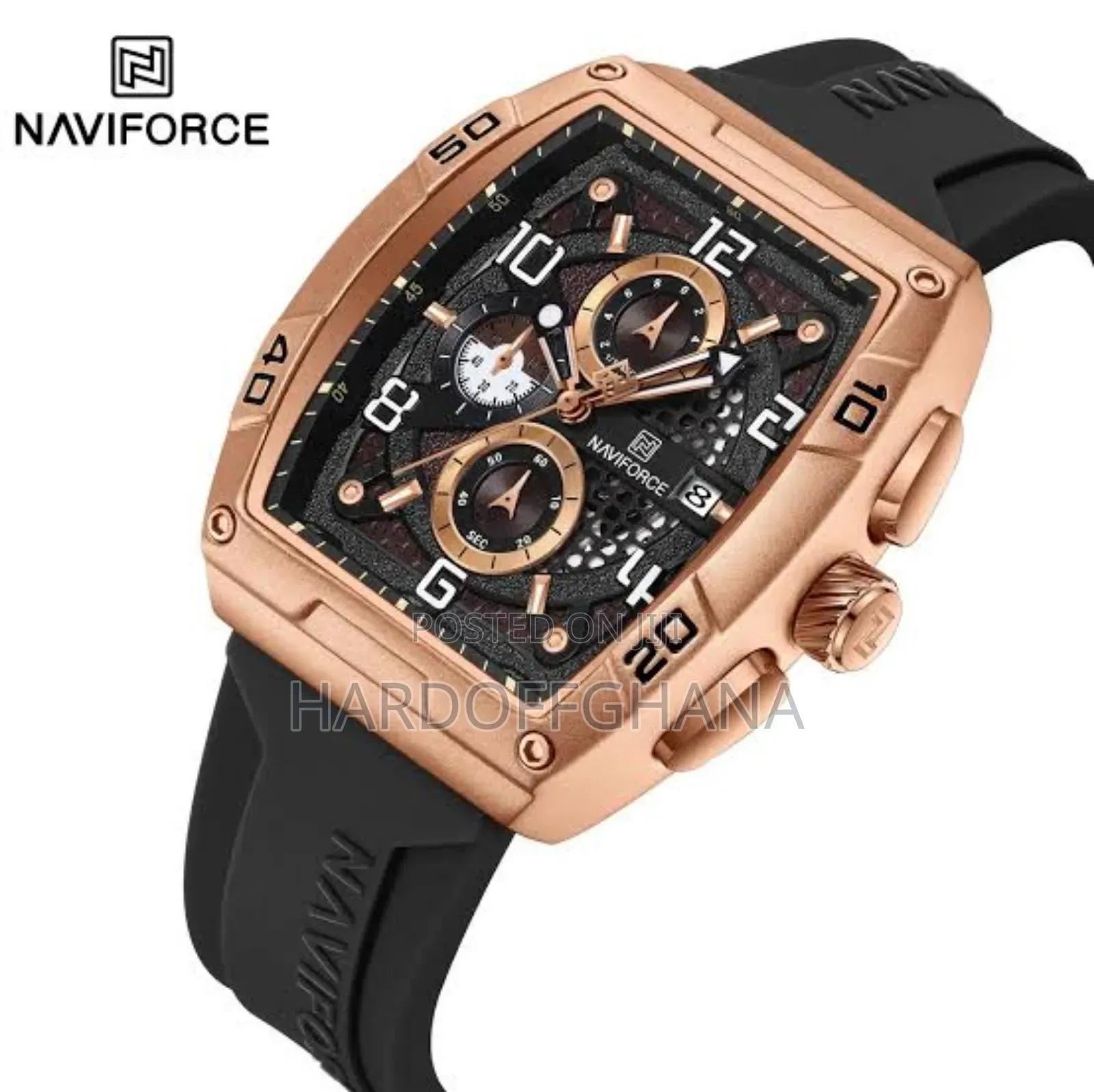Naviforce Watch for Men Nf8052-Rg-Ce-B