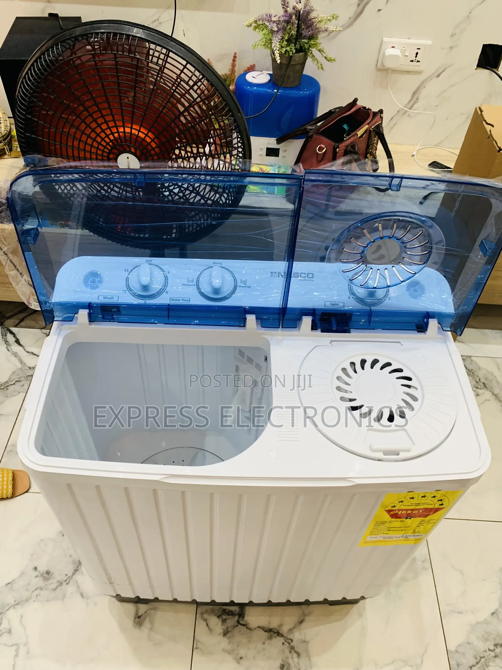 High Quality Nasco-8kg-Nastt-Js80 Nasco Washing Machine 8kg Semi White