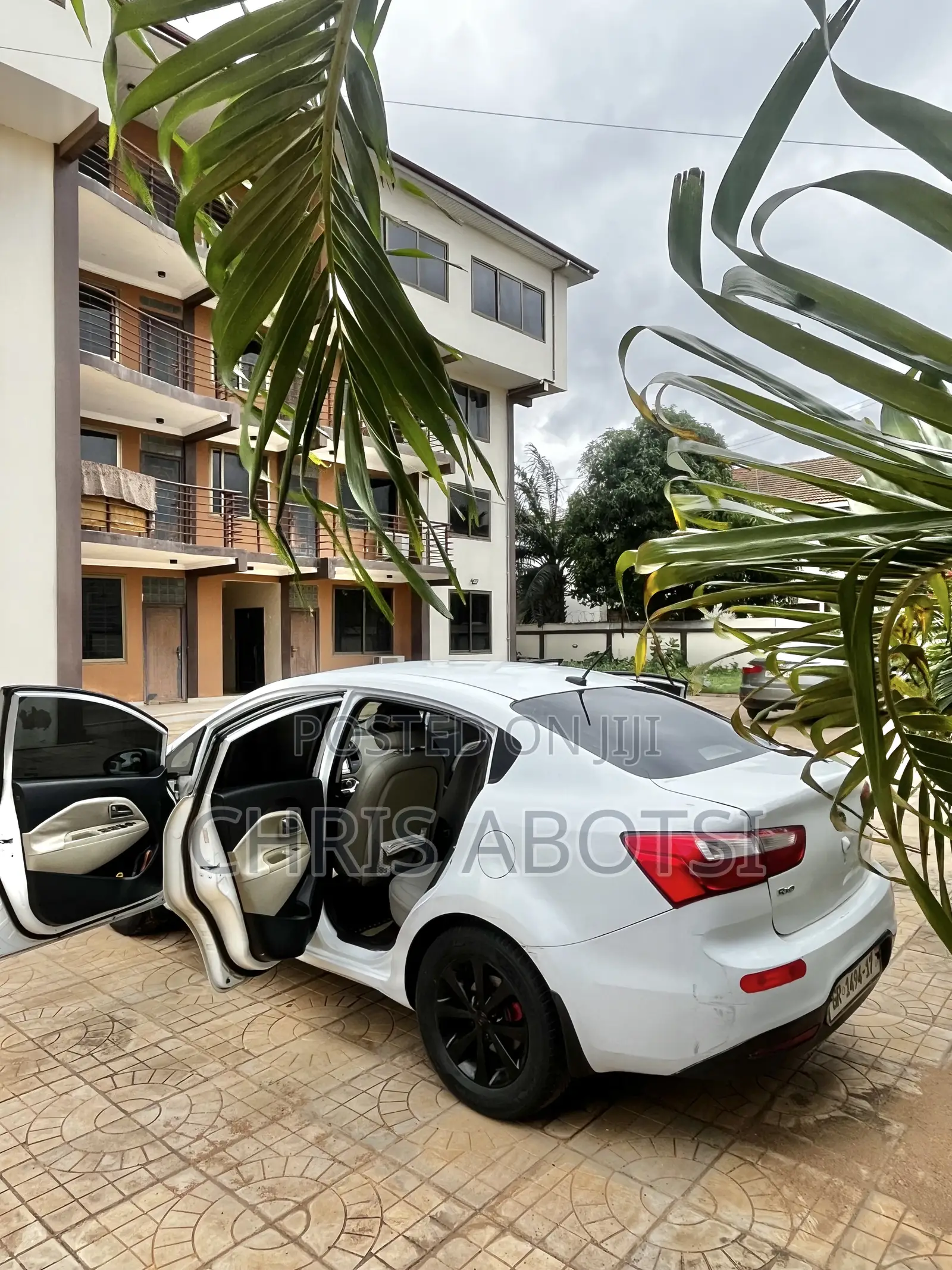 Kia Rio EX 4dr Sedan (1.6L 4cyl 6A) 2013 White