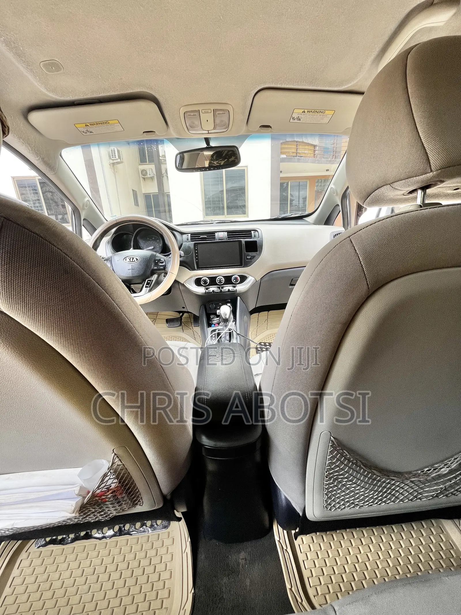 Kia Rio EX 4dr Sedan (1.6L 4cyl 6A) 2013 White