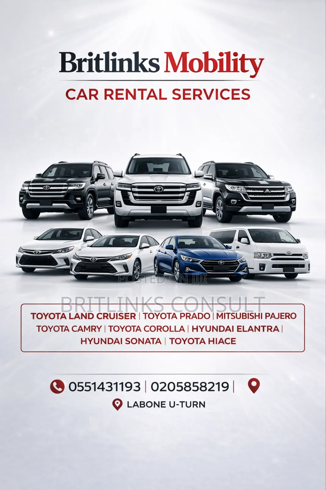 Need a Car, Book Now Reliable Cars Available for Rentals!