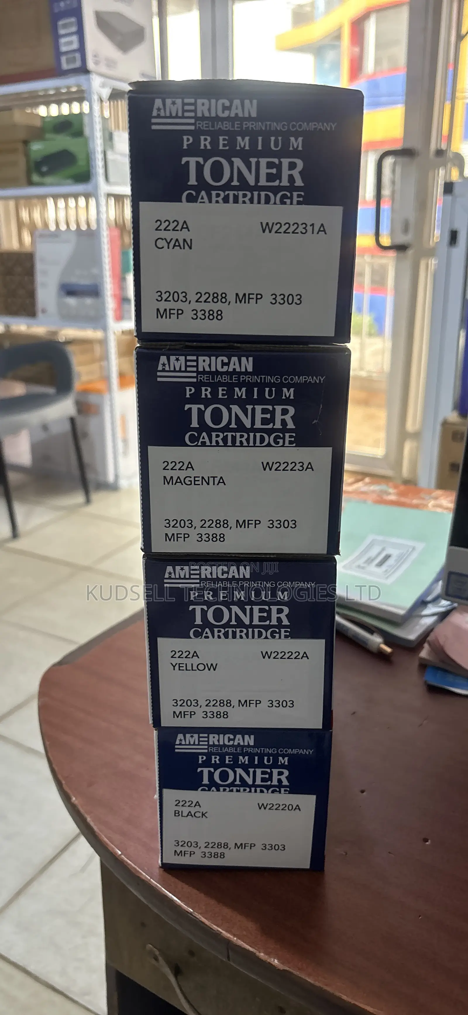 Toner 222a Black Laserjet Toner Cartridge (W2220a)
