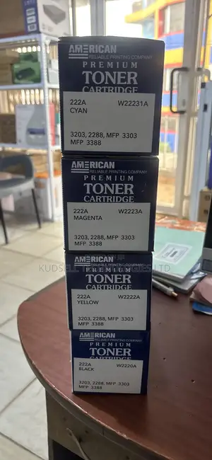 Toner 222a Black Laserjet Toner Cartridge (W2220a)