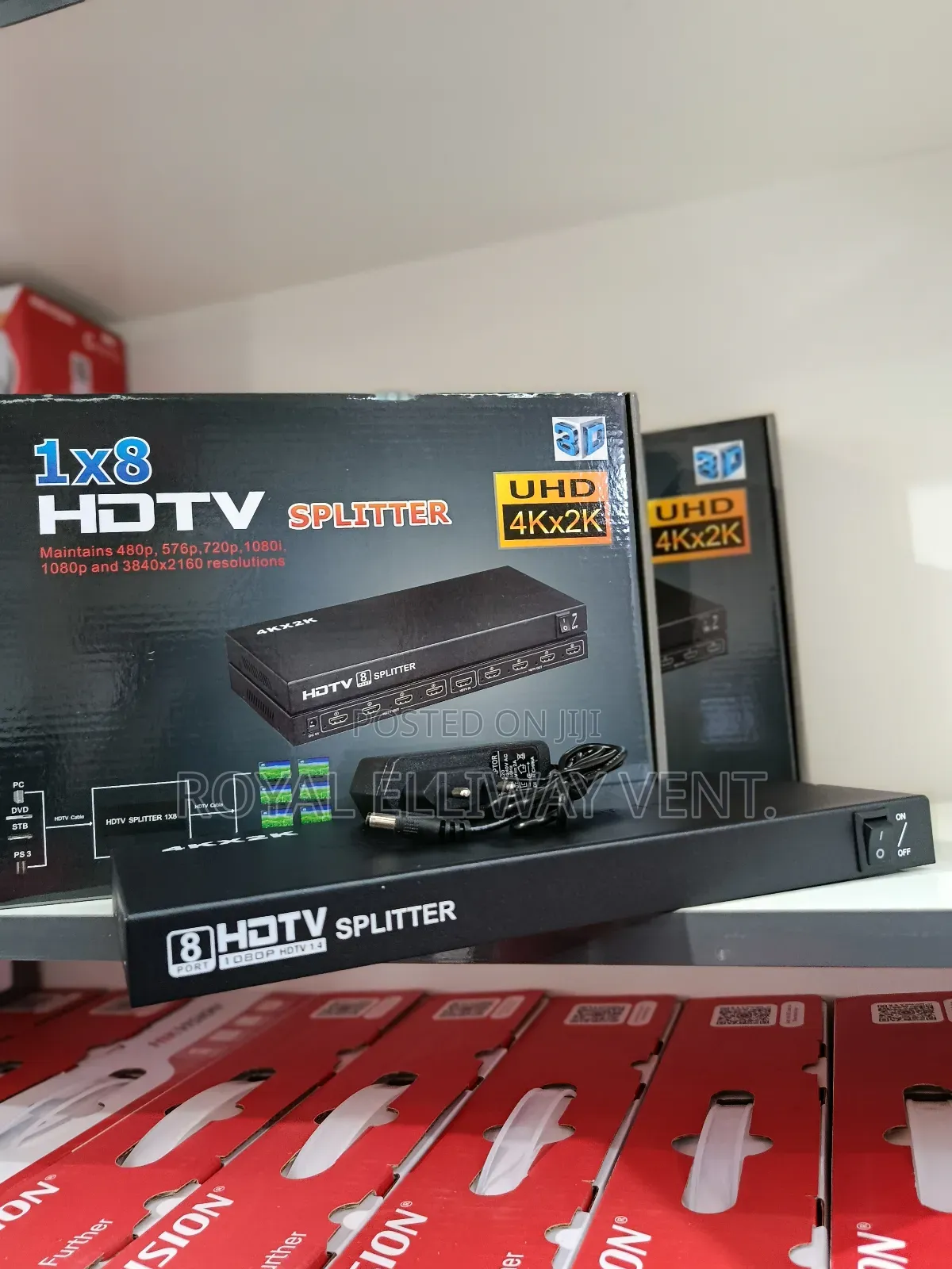 1×8 HDTV Hdmi Splitter