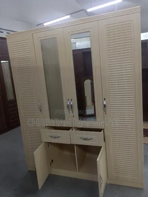 Ultra Modern 4-Door Foreign Wardrobe