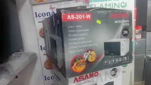 Asano Microwave Oven 20l Brand New