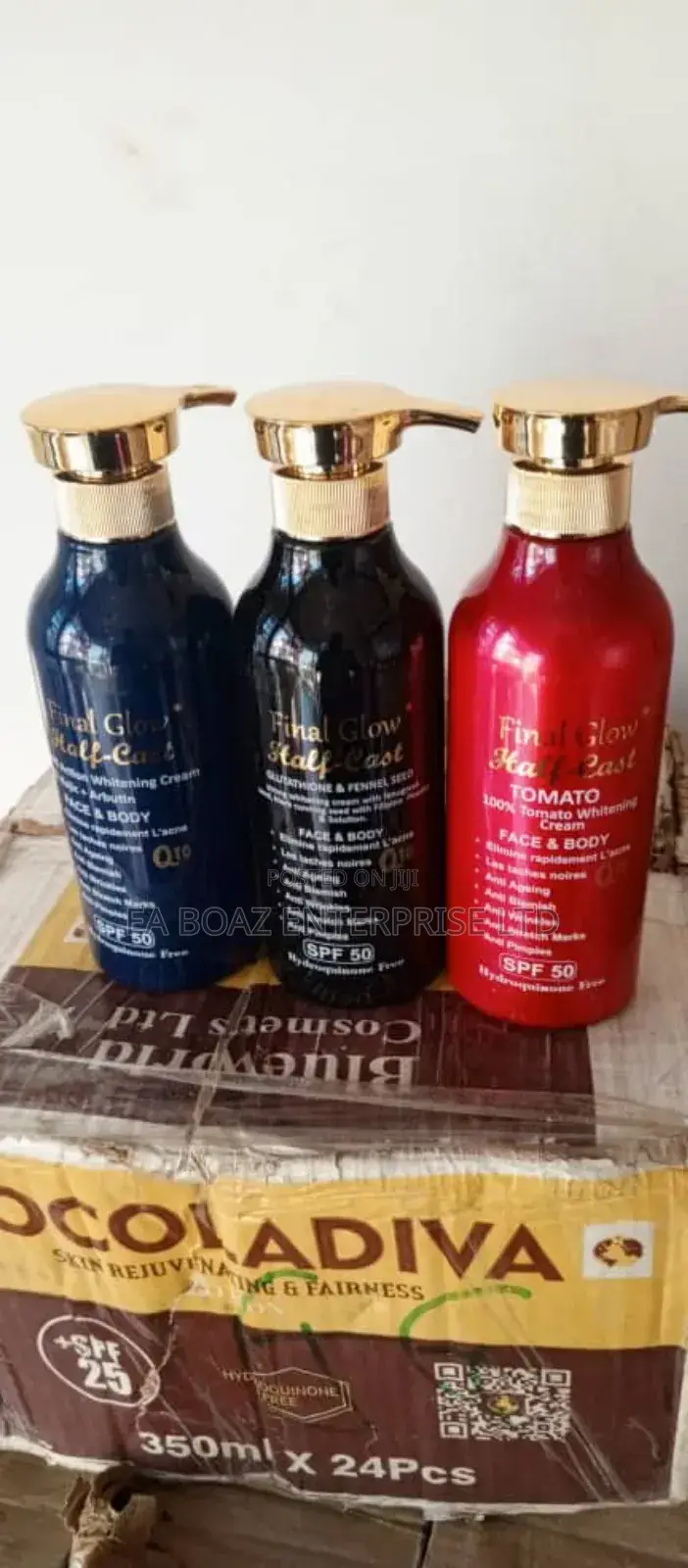 Final Glow Half-Cast Whitening Lotion
