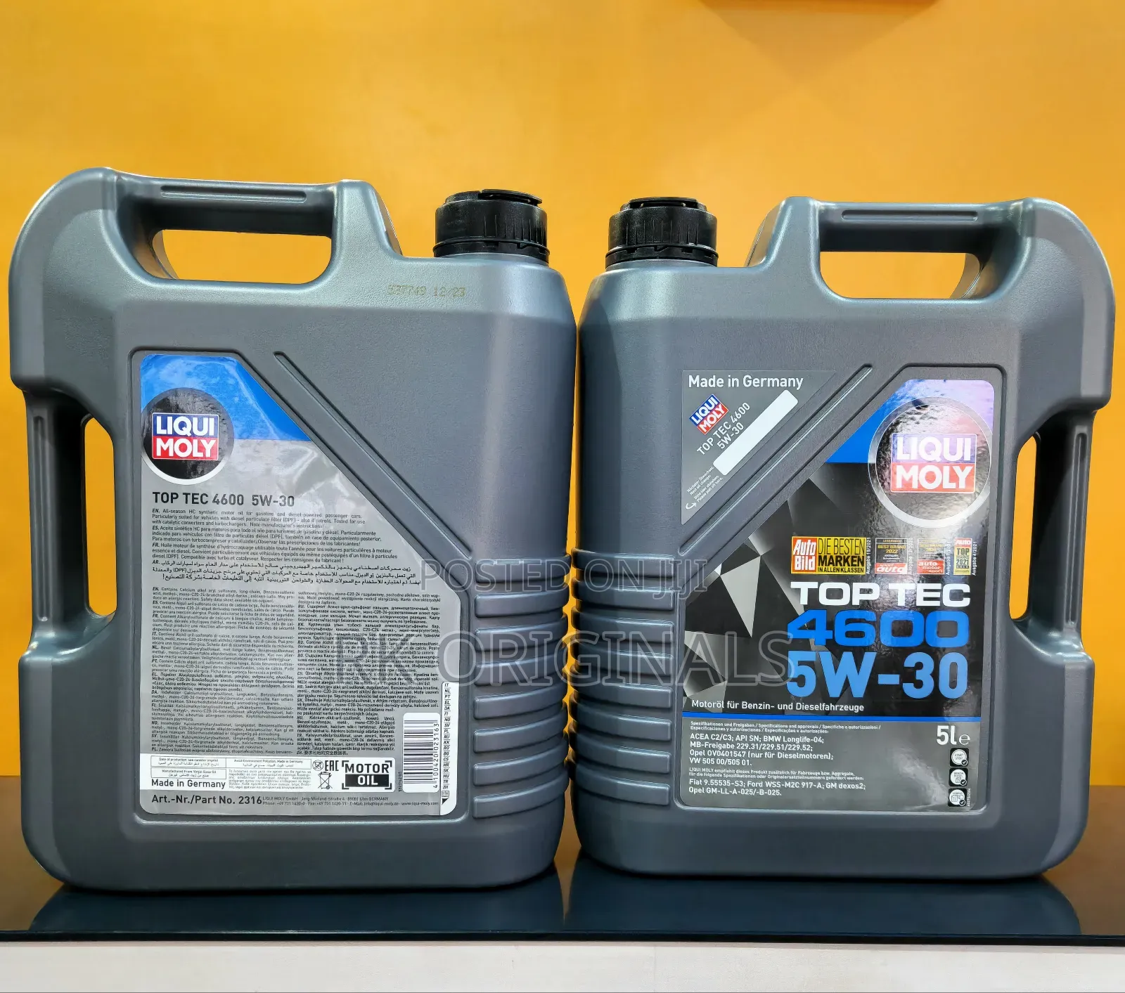 Liqui Moly Top Tec 4600 5w30 5l Imported From Germany 🇩🇪.