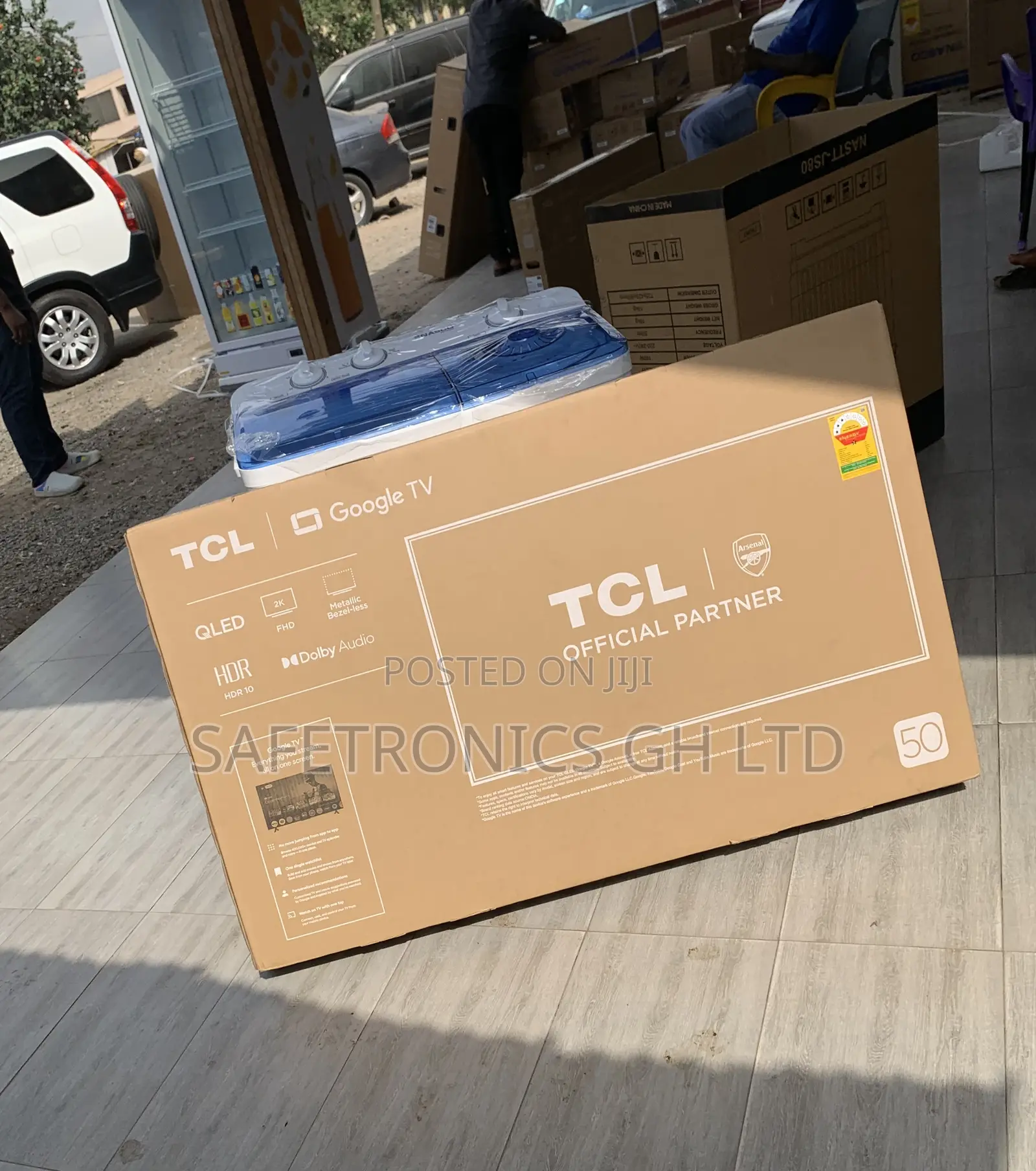 Most Authentic TCL Qled 50s5k Smart Satellite FHD Android 50 Inch Tv