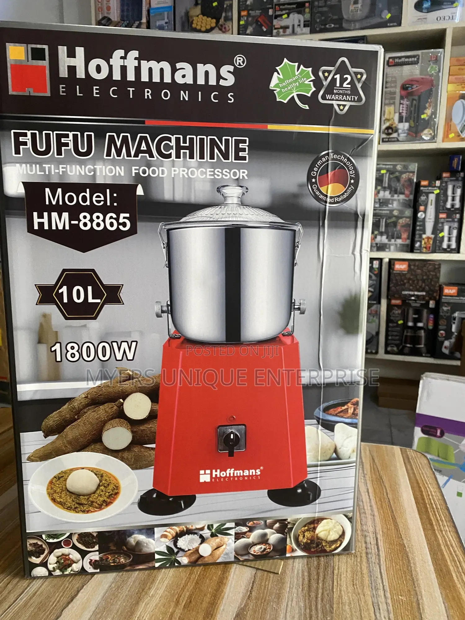 Hygienic Hoffman Food Processor 1800w