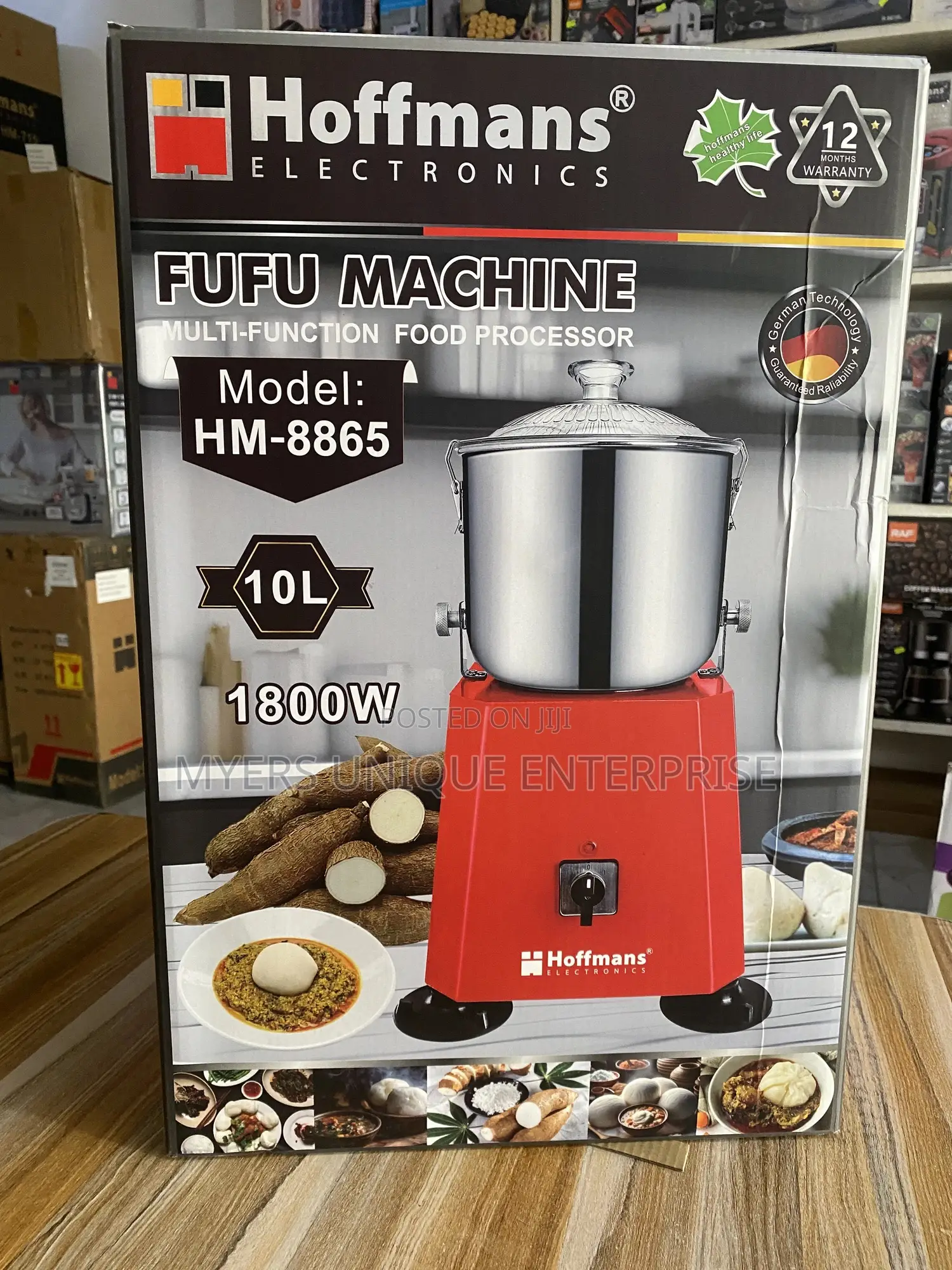 Powerful 1800w Fufu Machine From Hoffman