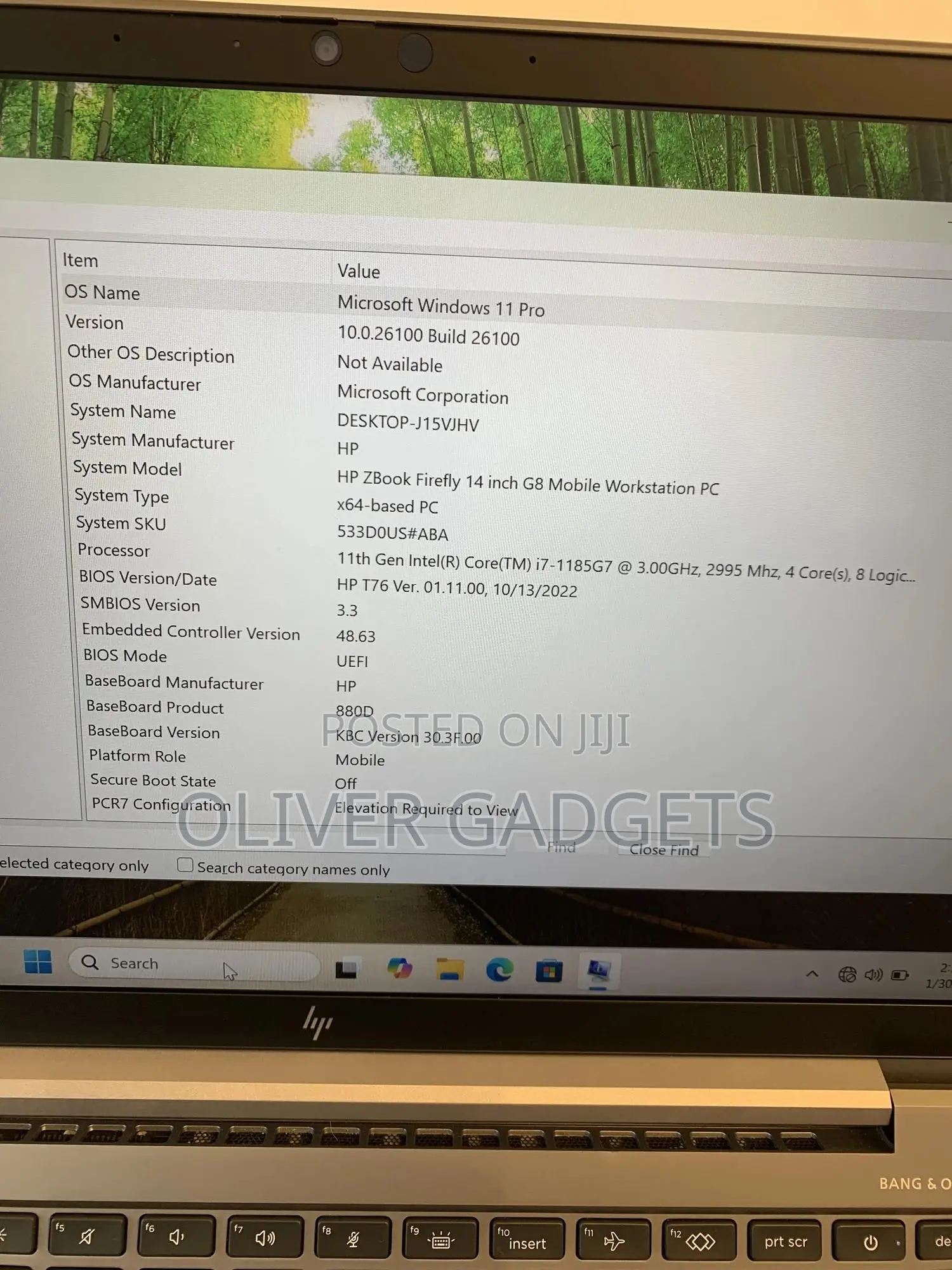 Laptop HP ZBook Firefly G8 16GB Intel Core I7 SSD 256GB